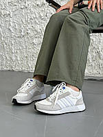 Білі жіночі кросівки Adidas Marathon White. Кроси дівчині на весну Адідас Марафон, фото 6
