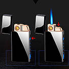 Електронна запальничка USB + турбо в подарунковій упаковці LG-608U1, фото 4