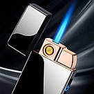 Електронна запальничка USB + турбо в подарунковій упаковці LG-608U1, фото 2