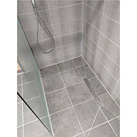 Трапи для душа GALA TILE INSERT 60 см, горизонтальний, з подвійним затвором, поворотний сифон, решітка під плитку Sanpreis, фото 3