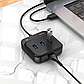 Хаб Hoco USB to (4*USB3.0) кабель1,2м HUB адаптер 4-in-1 Easy HB31, фото 8