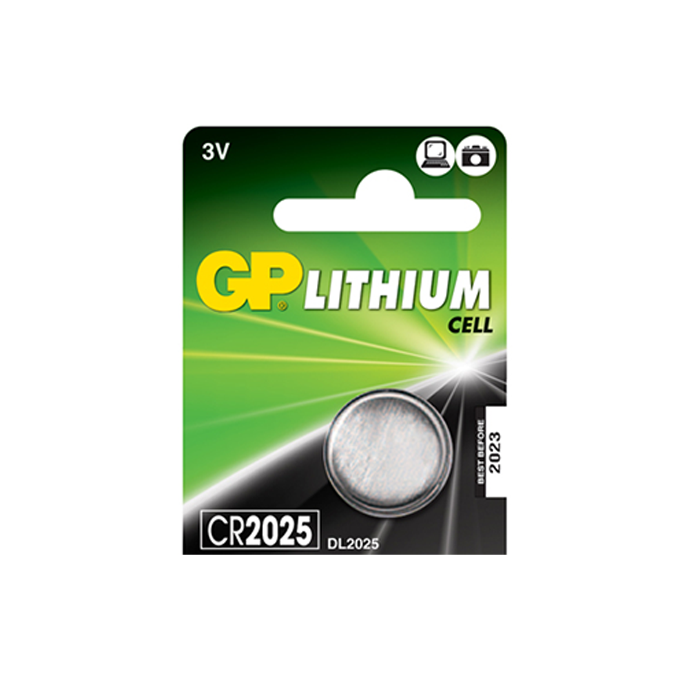 Купить Батарейка CR2025 GP Lithium (1шт.), цена 35 ₴ — Prom.ua (ID1935594384)