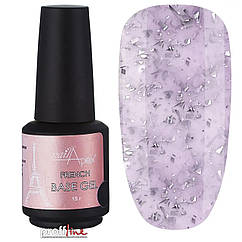 Камуфляжна база Nail Apex French №15, 15 мл