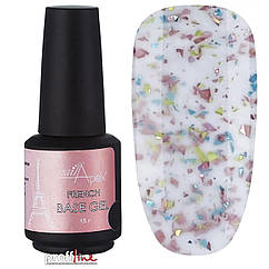 Камуфляжна база Nail Apex French №14, 15 мл
