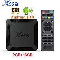 Смарт тв приставка X96Q 2ГБ/16ГБ Android 10.0 Allwinner H313
