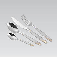 Набір столових приборів Maestro MR-1512G-24, 24 предмети, нержавіюча сталь, для 6 персон