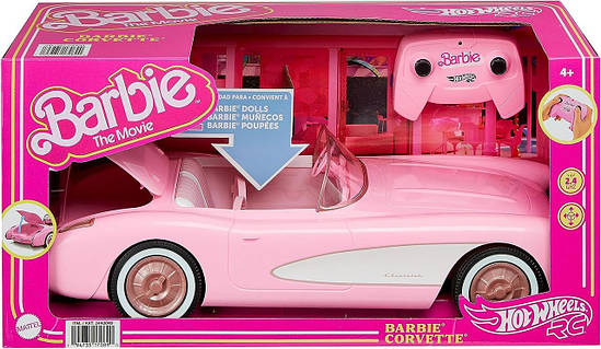 Hot Wheels RC Barbie The Movie Corvette Remote Control ID 1773290580130030963 5150 Prom.ua
