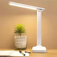 Настільна сенсорна акумуляторна LED Лампа-колір білий 3 режими світла