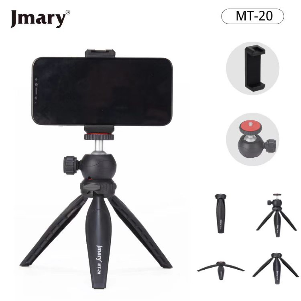 Трипод-штатив Jmary MT-20 для смартфона,LED лампы,камеры,фотоаппарата,GoPro - фото 1 - id-p1935649425