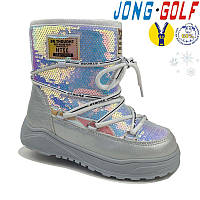 Детская обувь оптом. Детская зимняя обувь 2023 бренда Jong Golf для девочек (рр. с 27 по 32)