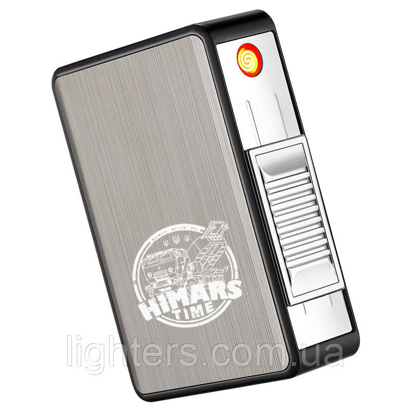 Запальничка USB HIMARS з футляром A33650U2, фото 1