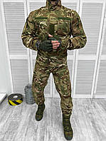 Уставной камуфляжный костюм мультикам для военных ,Тактическая армейская форма мультикам рип стоп Китель hops
