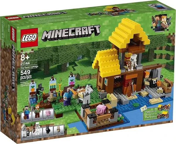 The farm cottage minecraft lego deals