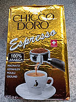 Мелена кава чікко доро еспрессо/Chicco d'oro espresso,100% арабіка,Італія.