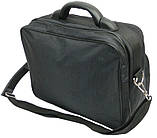 Чоловіча сумка з напівкаркасом Wallaby 26531 чорна, фото 4