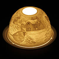 Підсвічник-літофан "Зима"