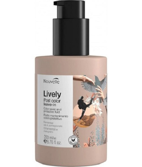 Флюїд Nouvelle Lively Post Color Leave-in Fluid для фарбованного волосся 200 мл