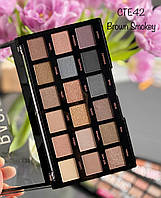 Палетка теней для макияжа Basic Palette Brown Smokey TE42