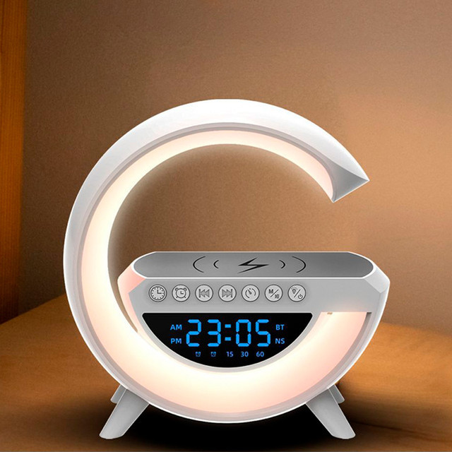 Світильник нічний 3в1 Smart Light Sound Machine RGB BT3401