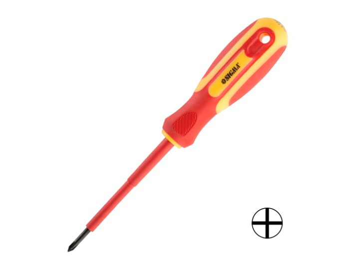 Викрутка діелектрична хрестова PH2 x 125 мм. 1000В CrV SIGMA 4008171