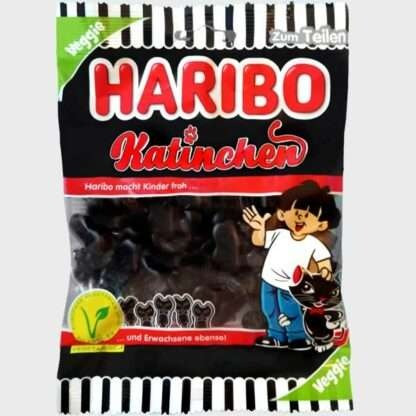 Желейки Haribo лакрица Katinchen Liquorice Cats 175g