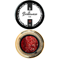 Гель-лак F.O.X gel-polish gold Brilliance 014 червоно-малиновий 5 мл