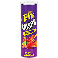 Чипсы Takis Fuego Rolls Hot Chili Pepper & Lime Flavored Spicy 155.9g