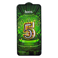 ПОШТУЧНО (тех.пак) Защитное стекло Hoco G12 5D for Apple Iphone X/XS/11 Pro Цвет Чёрный