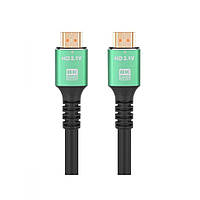 Cable HDMI- HDMI 2.1V 5m 8K 120 fps Цвет Черный