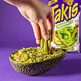 Чипси Takis Guacamole Rolled Tortilla Chips Guacamole Artificially Flavored 280.7g, фото 2