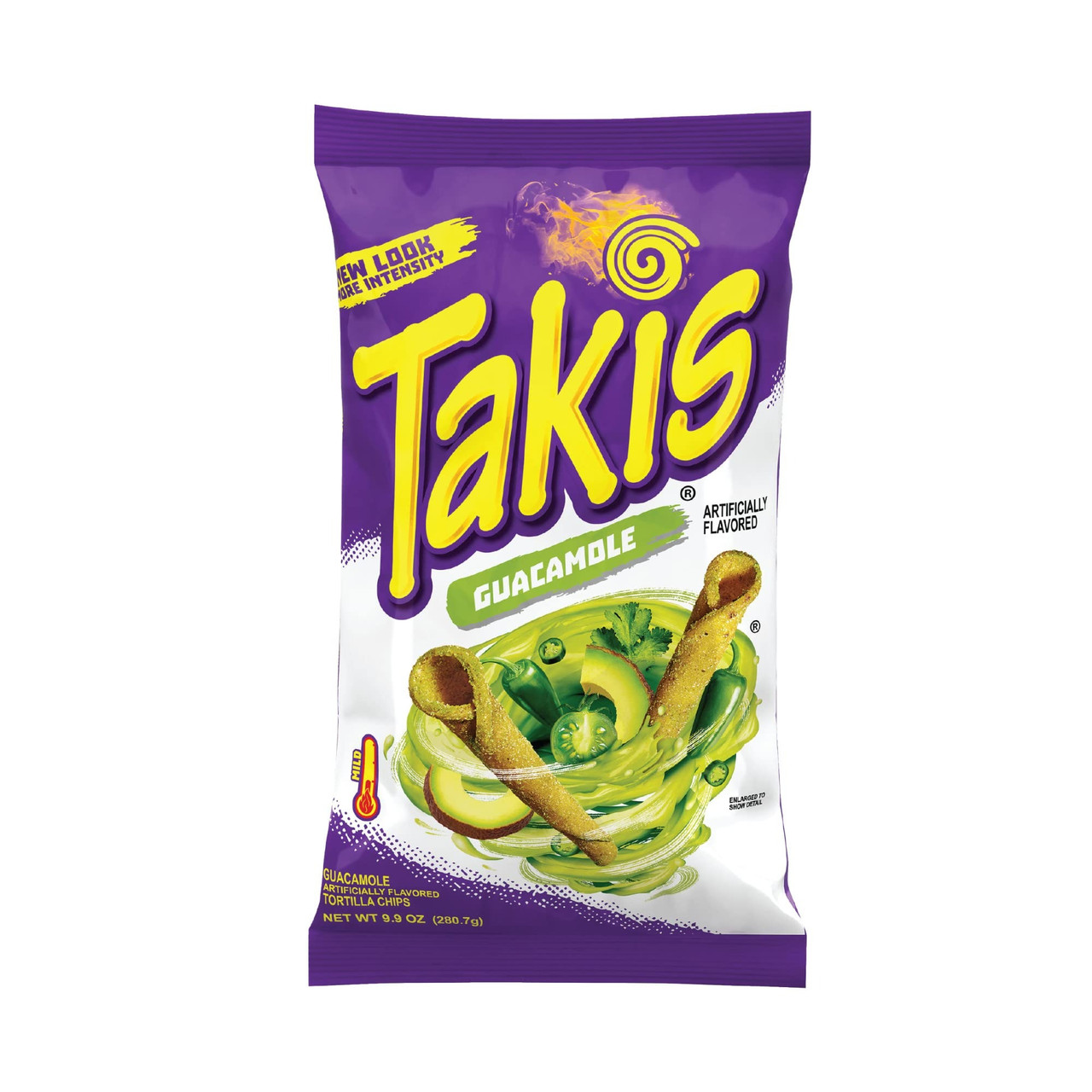 Чипси Takis Guacamole Rolled Tortilla Chips Guacamole Artificially Flavored 280.7g, фото 1
