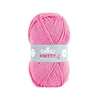 DMC Knitty 4 50 гр, колір Рожевий 992