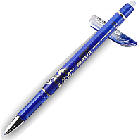 Стиральна ручка піше стирає 0,38 мм синій колір