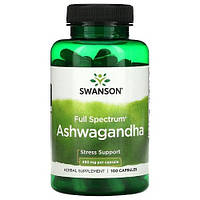 Витамины Swanson Ashwagandha 450 mg (100 капсул.)