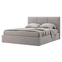 Ліжко двоспальне 160x200 Лілу Сірий Миро-Марк (з каркасом/без матраца)