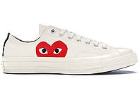 Кеди Converse Chuck Taylor All-Star 70s Low Ox Comme des Garcons PLAY White