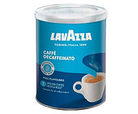Кава Лавацца ОФІЦІЙНА LAVAZZA 250G CAFFE DECAFFEINATOTIN (1107) ж/б молота 250 грам, без кофеїну