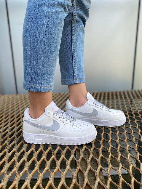 Nike Air Force 1 Low 3M Reflective Swoosh White ID 1935807631 3000 Prom.ua