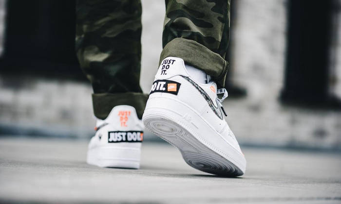 Air force 1 low just do it pack white online