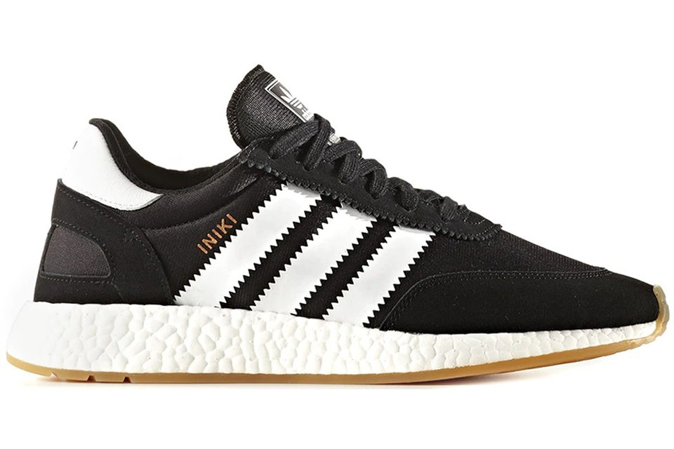 Adidas Iniki Runner Black White Gum ID 1935798023