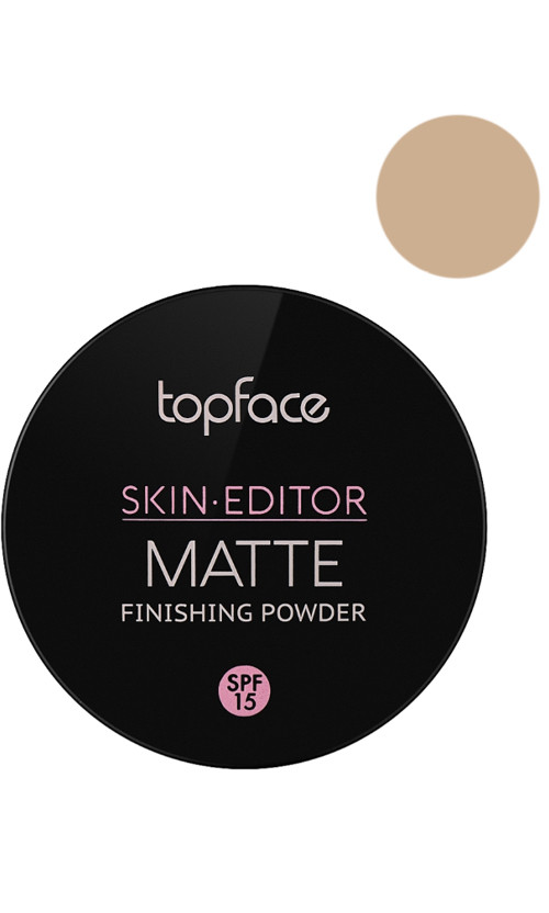 TopFace Skin Editor Matte Powder Пудра компактна 03 - фото 1 - id-p1919556604