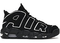 Кроссовки Nike Air More Uptempo Black White - 414962-002