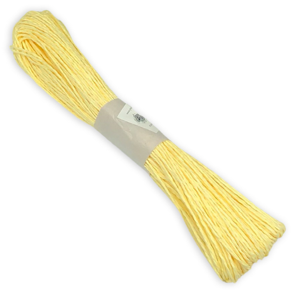 Мотузка для декору жовто-кремова 45 м, фото 1