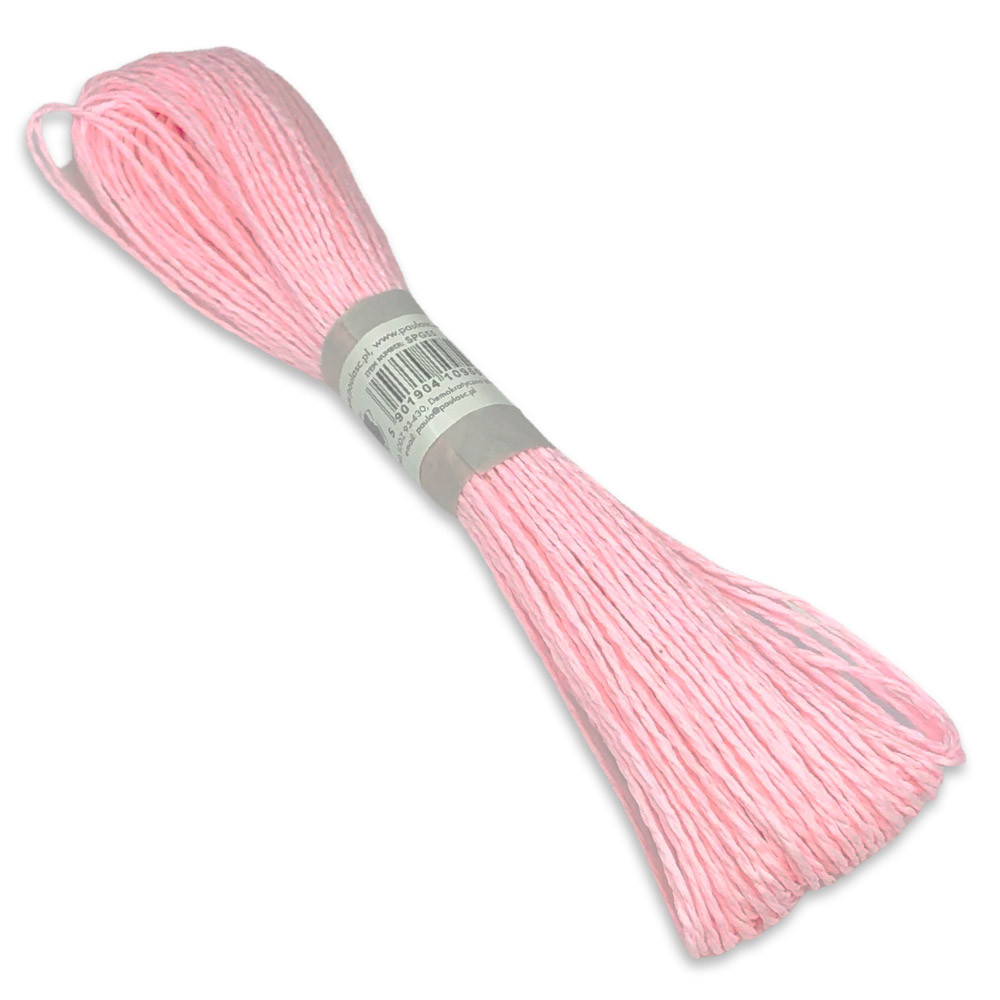 Мотузка для декору рожева 45 м, фото 1