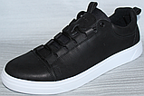 Кросівки шкіряні чоловічі від виробника модель АП23-125, фото 3