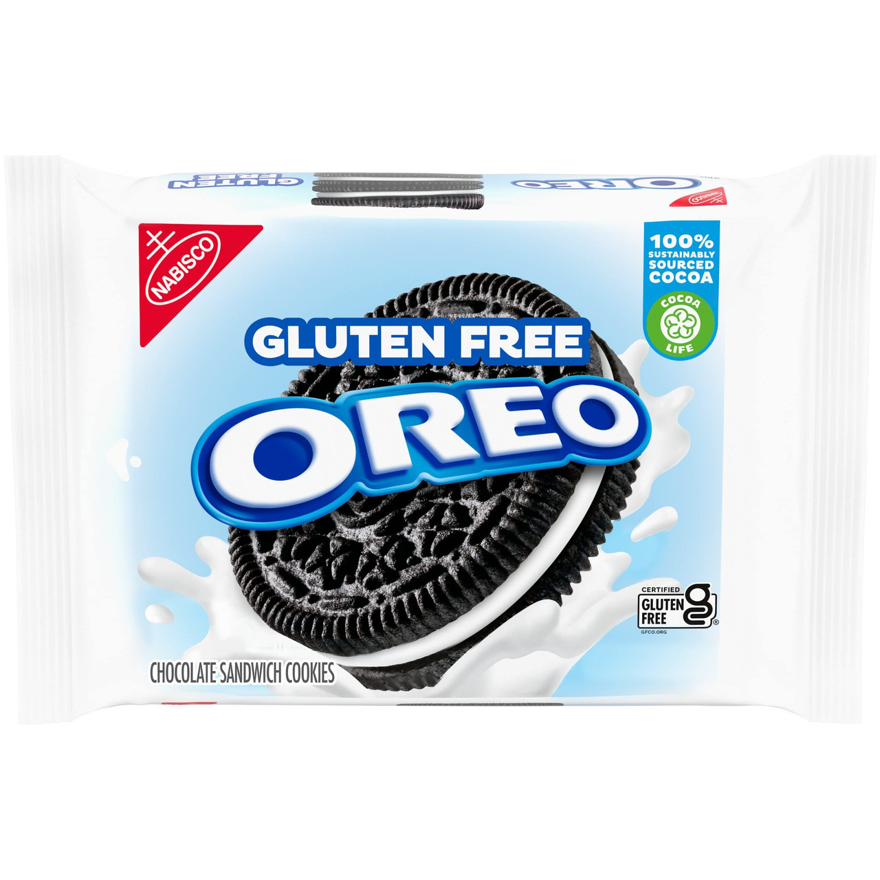 Печиво без глютену Oreo Gluten Free Mint Creme Chocolate Sandwich 353 g, фото 1