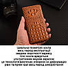 Чохол для MEIZU PRO 7 PLUS з натуральної шкіри протиударний магнітний книжка з підставкою "CROCOHEAD", фото 7