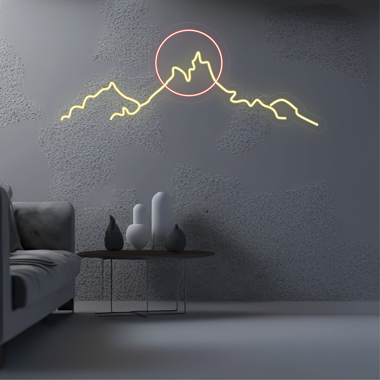 Неоновий світильник Гори 1350х550 acr-n000095