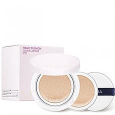 Кушон Missha Magic Cushion Cover Lasting SPF50+/PA+++ №21 Light Beige, 15 г