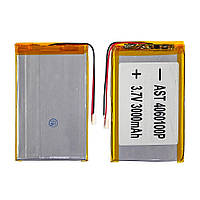 TU  TU Аккумулятор 4060100P универсальный с контроллером, 4 х 60 х 100 мм (2500 mAh)/ для смартфона, планшета